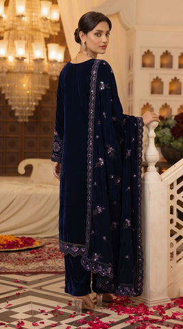 Zarmeen Emaan Premium Embroidered Velvet ZE-966 5