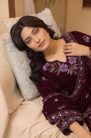 Zarmeen Emaan Premium Embroidered Velvet ZE-966 2