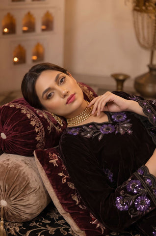 Zarmeen Emaan Premium Embroidered Velvet ZE-966 6