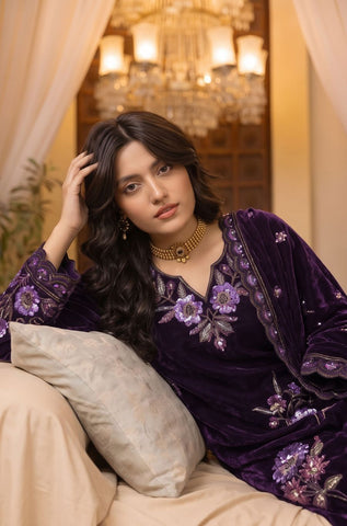 Zarmeen Emaan Premium Embroidered Velvet ZE-966 6