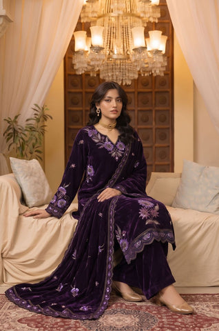 Zarmeen Emaan Premium Embroidered Velvet ZE-966 6